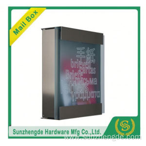 SMB-070SS Hot Selling Big Metal Cast Aluminum Iron Mail Box